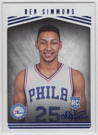 2016-17 Studio - #184 Studio Edition - Ben Simmons - ROOKIE - Philadelphia 76ers