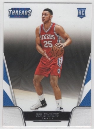 2016-17 Panini Threads - #156 Ben Simmons - ROOKIE - Philadelphia 76ers