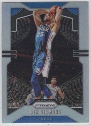 2019-20 Panini Prizm - Prizm Silver #198 - Ben Simmons - Philadelphia 76ers