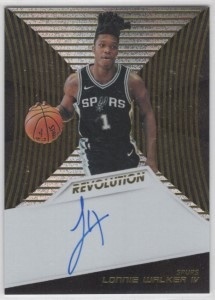 2018-19 Panini Revolution - Rookie Autographs #RA-LW4 - Lonnie Walker IV AUTO - ROOKIE - San Antonio Spurs