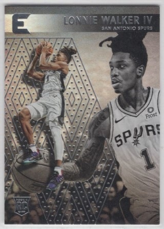 2018-19 Panini Chronicles - #225 Essentials - Lonnie Walker IV - ROOKIE - San Antonio Spurs