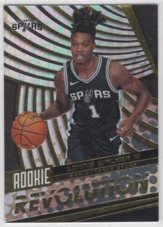 2018-19 Panini Revolution - Rookie Revolution #14 - Lonnie Walker IV - ROOKIE - San Antonio Spurs
