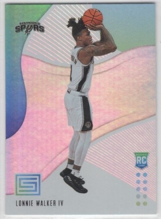 2018-19 Panini Status - #128 Lonnie Walker IV - ROOKIE - San Antonio Spurs