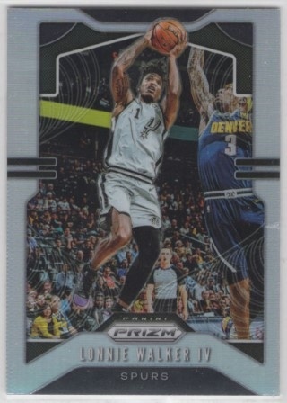 2019-20 Panini Prizm - Prizm Silver #139 - Lonnie Walker IV - San Antonio Spurs