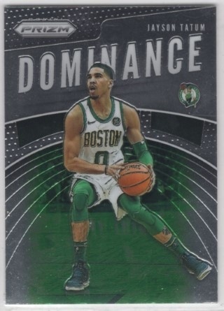 2019-20 Panini Prizm - Dominance #13 - Jayson Tatum - Boston Celtics