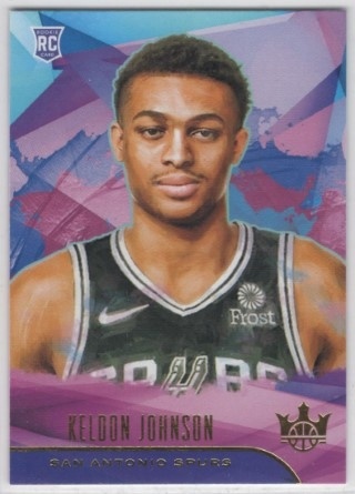 2019-20 Court Kings - #069 Rookie I - Keldon Johnson - ROOKIE - San Antonio Spurs