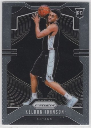 2019-20 Panini Prizm - #273 Keldon Johnson - ROOKIE - San Antonio Spurs