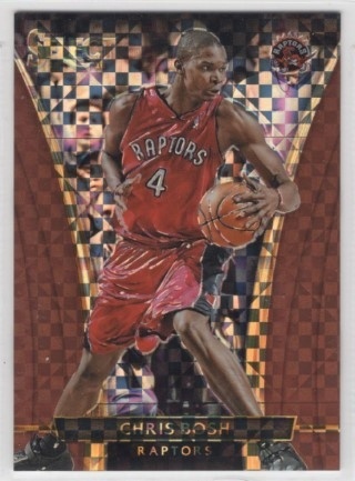 2015-16 Select - Courtside Copper Prizms #289 - Chris Bosh SN49 - Toronto Raptors