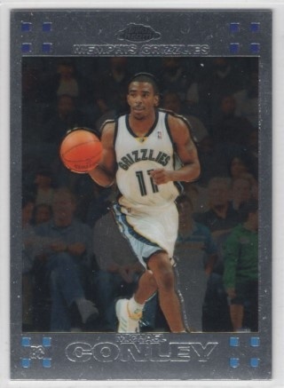 2007-08 Topps Chrome - #111 - Michael Conley - ROOKIE - Memphis Grizzlies
