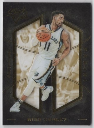 2015-16 Panini Black Gold - #019 Mike Conley - Memphis Grizzlies