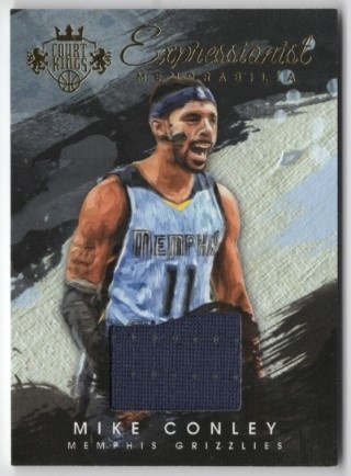 2015-16 Court Kings - Expressionist Memorabilia #15 - Mike Conley MEM, SN299 - Memphis Grizzlies