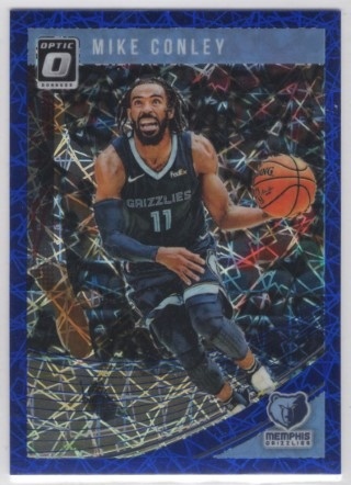 2018-19 Donruss Optic - Blue Velocity #104 - Mike Conley - Memphis Grizzlies