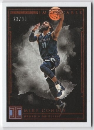 2018-19 Panini Impeccable - #095 - Mike Conley SN99 - Memphis Grizzlies