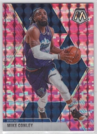 2019-20 Panini Mosaic - Camo Pink #043 - Mike Conley - Utah Jazz