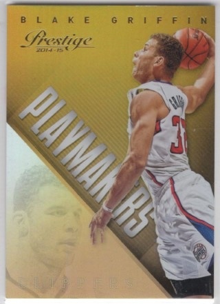 2014-15 Prestige Plus - Playmakers #09 - Blake Griffin - LA Clippers