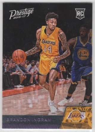 2016-17 Prestige - #152 Brandon Ingram - ROOKIE - LA Lakers