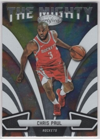2018-19 Panini Certified - The Mighty #TM-10 - Chris Paul - Houston Rockets