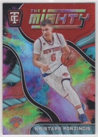 2017-18 Totally Certified - The Mighty #12 - Kristaps Porzingis - New York Knicks