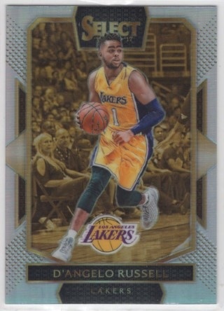 2016-17 Select - Prizm Silver #212 - D'Angelo Russell - LA Lakers