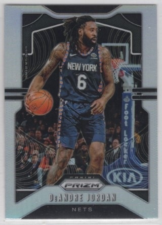 2019-20 Panini Prizm - Prizm Silver #243 - DeAndre Jordan - Brooklyn Nets