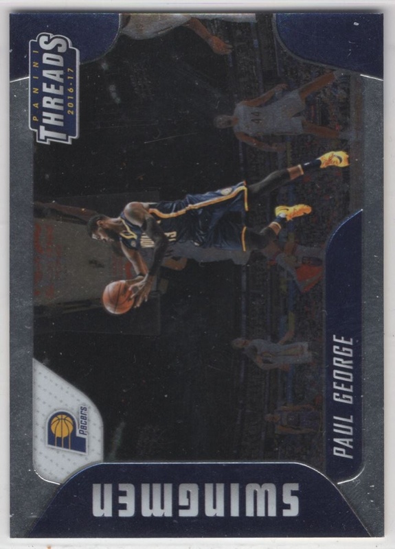 2016-17 Panini Threads - Swingmen #11 - Paul George - Indiana Pacers