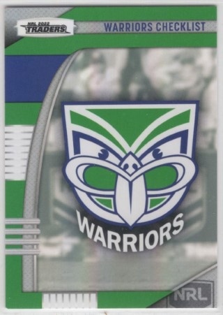 NRL - 2022 Traders - Warriors New Zealand - Pearl Special (select from list)