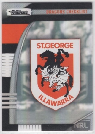 NRL - 2022 Traders - St George Dragons - Pearl Special (select from list)