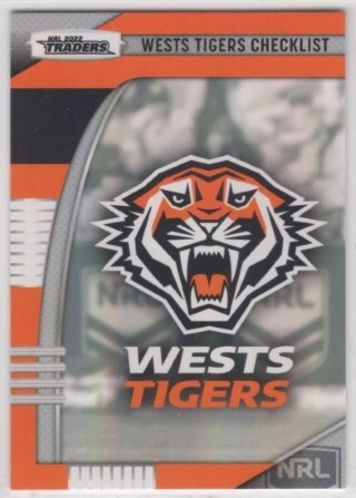 NRL - 2022 Traders - Wests Tigers - Pearl Special (select from list)
