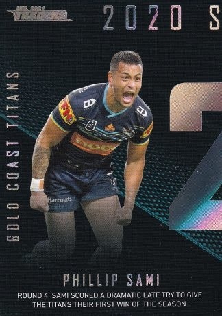 NRL - 2021 Traders - Season to Remember 2020 - Gold Coast Titans (select from list)