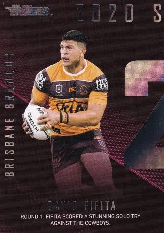 NRL - 2021 Traders - Season to Remember 2020 - Brisbane Broncos (select from list)