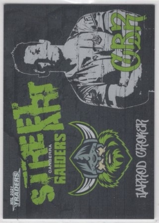 NRL - 2021 Traders - Street Art Black - #SAB02 - Jarrod Croker - Canberra Raiders