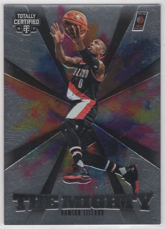 2016-17 Totally Certified - The Mighty #04 - Damian Lillard - Portland Trailblazers