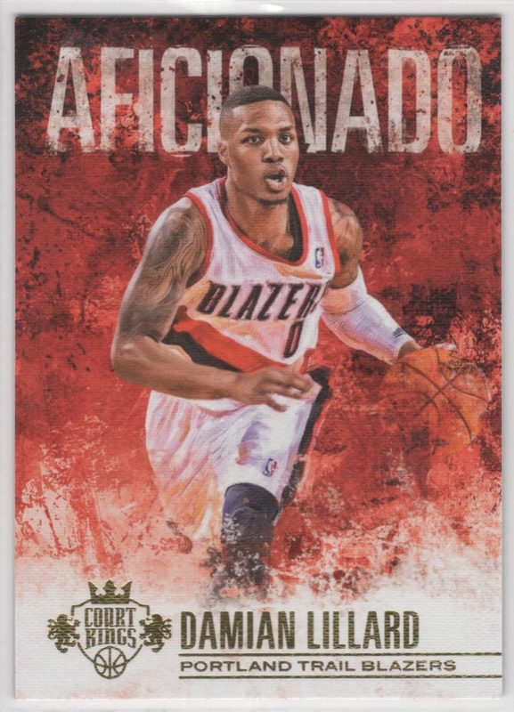 2014-15 Court Kings - Aficionado #19 - Damian Lillard - Portland Trailblazers