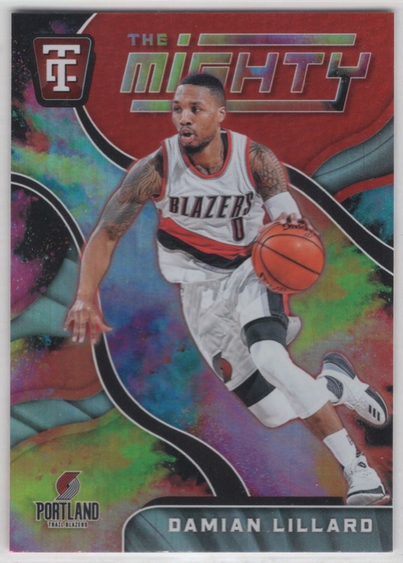 2017-18 Totally Certified - The Mighty #11 - Damian Lillard - Portland Trailblazers