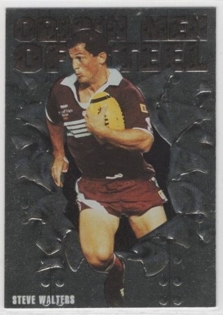 NRL - 1995 Dynamic Series 2 - Origin Men of Steel #OS9 - Steve Walters - QLD Maroons