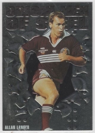 NRL - 1995 Dynamic Series 2 - Origin Men of Steel #OS4 - Allan Langer - QLD Maroons