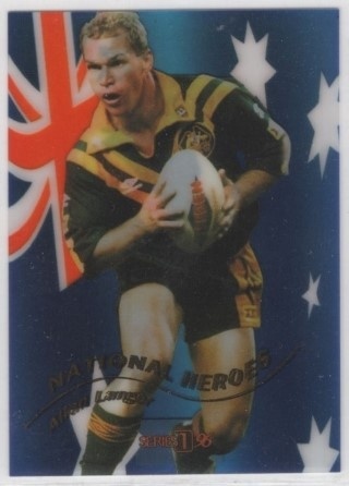 NRL - 1996 Dynamic Series 1 - National Heroes #NH6 - Allan Langer - Australian Kangaroos
