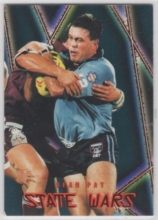 NRL - 1996 Dynamic Series 2 - State Wars #SW03 - Dean Pay - NSW Blues