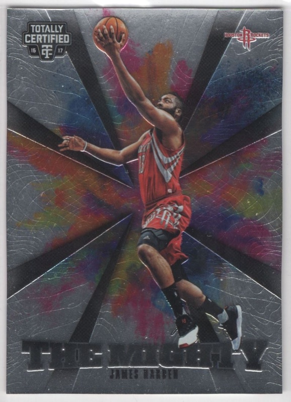 2016-17 Totally Certified - The Mighty #06 - James Harden - Houston Rockets