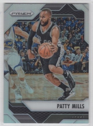 2016-17 Panini Prizm - Prizm Silver #240 - Patty Mills - San Antonio Spurs
