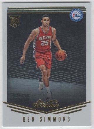 2016-17 Studio - #084 Ben Simmons - ROOKIE - Philadelphia 76ers