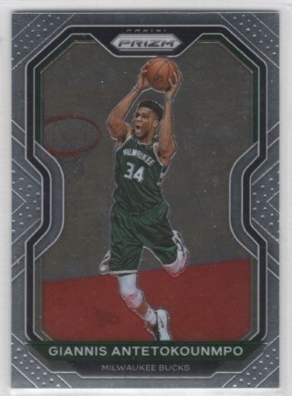 2020-21 Panini Prizm - #111 Giannis Antetokounmpo - Milwaukee Bucks