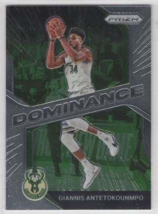 2020-21 Panini Prizm - Dominance #07 - Giannis Antetokounmpo - Milwaukee Bucks