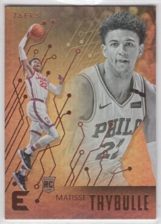 2019-20 Panini Chronicles - Bronze #226 Essentials - Matisse Thybulle - ROOKIE - Philadelphia 76ers