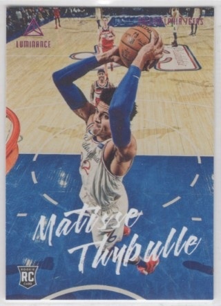 2019-20 Panini Chronicles - Pink #146 Luminance - Matisse Thybulle - ROOKIE - Philadelphia 76ers