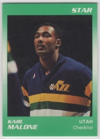 1990-91 Star Karl Malone COMPLETE SET (#01-11) - Karl Malone - Utah Jazz