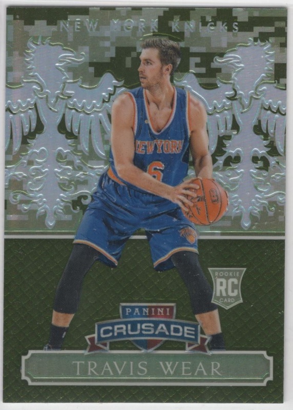 2014-15 Panini Excalibur - Crusade Camouflage #200 - Travis Wear - New York Knicks