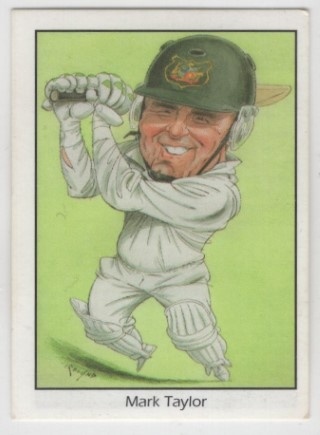 CRICKET - 1994 Weet Bix - Australian Test Cricketers - #01 Mark Taylor - Australia