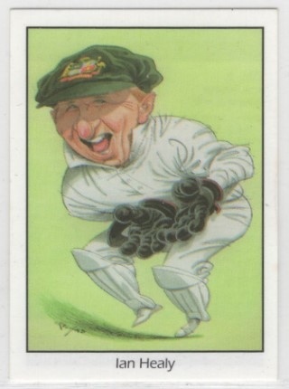 CRICKET - 1994 Weet Bix - Australian Test Cricketers - #06 Ian Healy - Australia