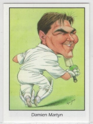 CRICKET - 1994 Weet Bix - Australian Test Cricketers - #08 Damien Martyn - Australia